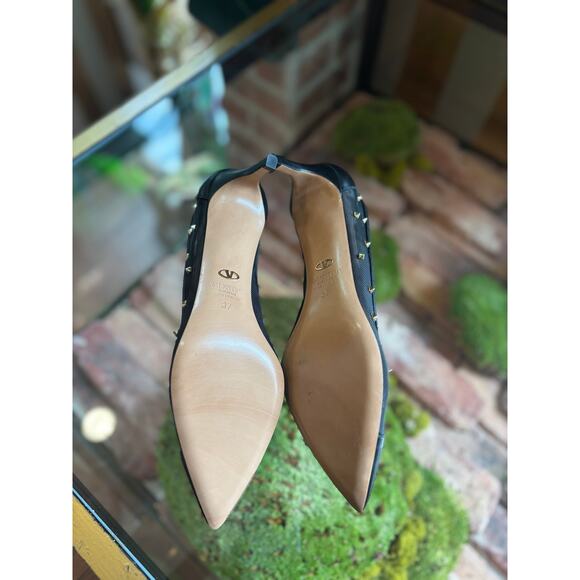 VALENTINO Mesh Embellished Shining Low Pumps - Picture 6 of 6